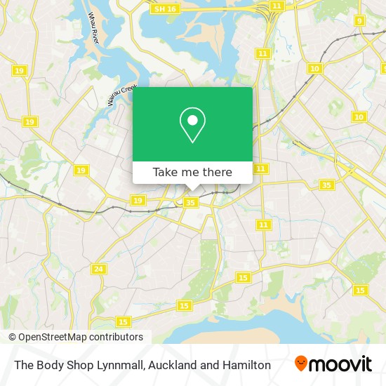 The Body Shop Lynnmall map