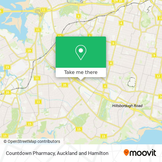 Countdown Pharmacy map