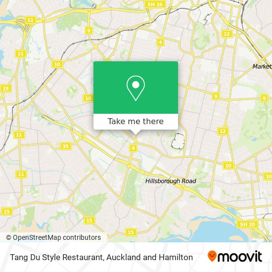 Tang Du Style Restaurant地图