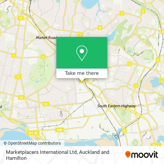 Marketplacers International  Ltd map