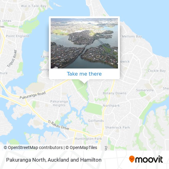 Pakuranga North map