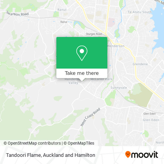 Tandoori Flame map