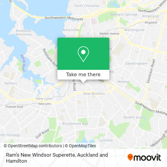 Ram's New Windsor Superette map