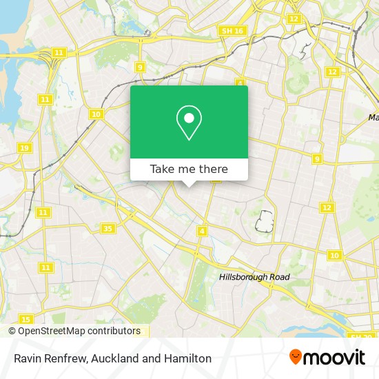 Ravin Renfrew map