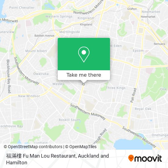 福滿樓 Fu Man Lou Restaurant map