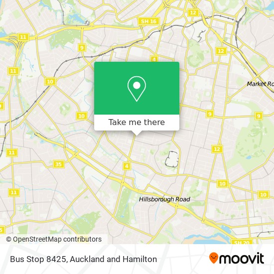 Bus Stop 8425 map