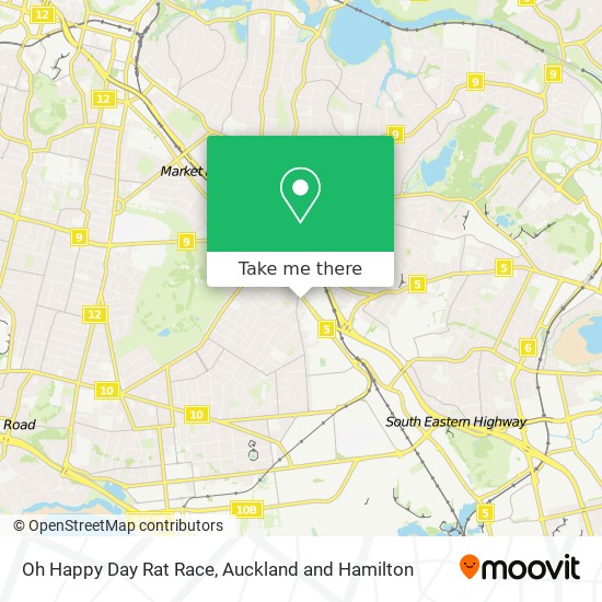 Oh Happy Day Rat Race map