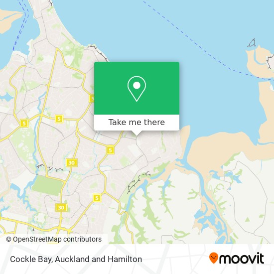 Cockle Bay地图