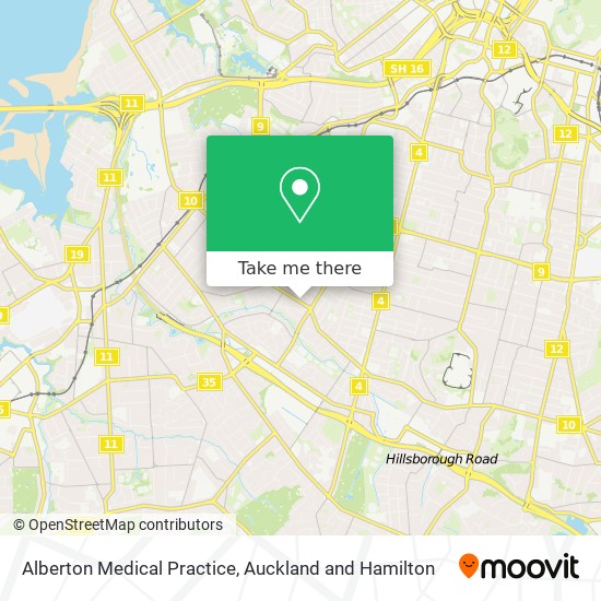 Alberton Medical Practice map