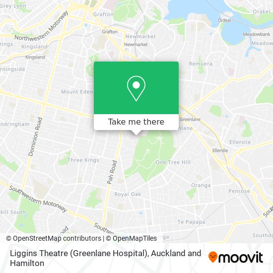 Liggins Theatre (Greenlane Hospital) map