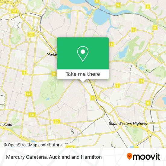 Mercury Cafeteria地图