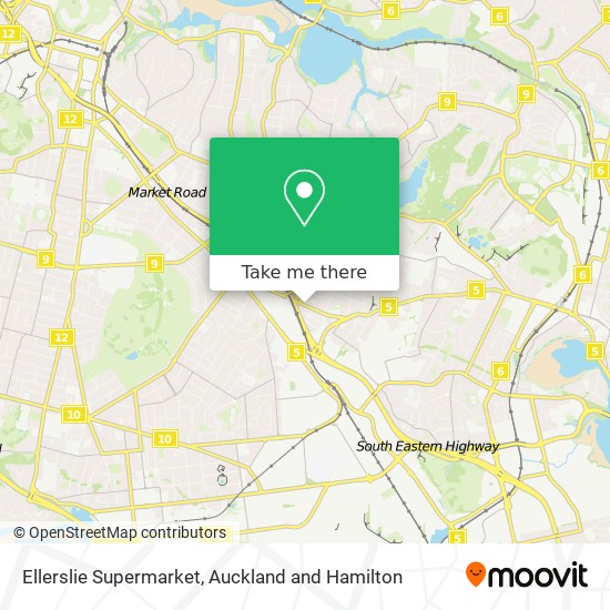 Ellerslie Supermarket map