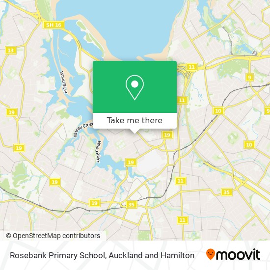 Rosebank Primary School地图