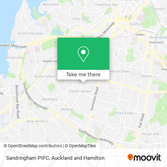 Sandringham PIPC map