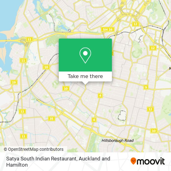 Satya South Indian Restaurant map