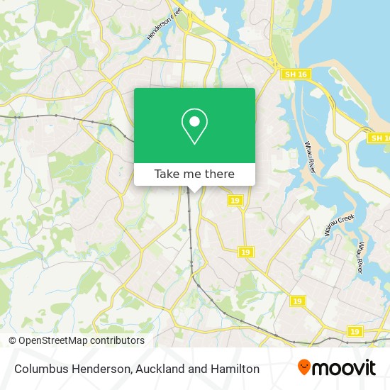 Columbus Henderson地图