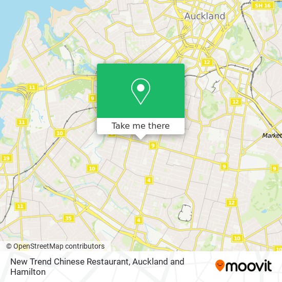 New Trend Chinese Restaurant map