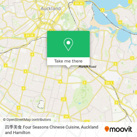 四季美食 Four Seasons Chinese Cuisine map