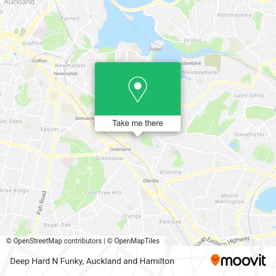 Deep Hard N Funky map