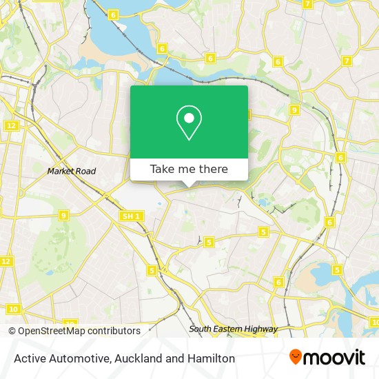 Active Automotive map