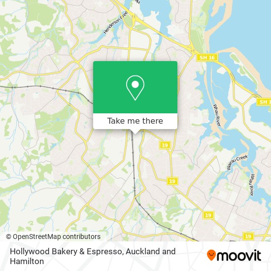 Hollywood Bakery & Espresso map
