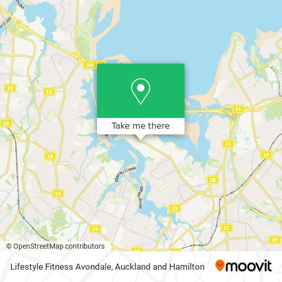 Lifestyle Fitness Avondale map