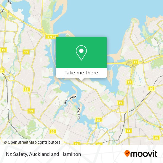 Nz Safety map