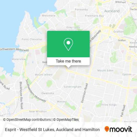 Esprit - Westfield St Lukes map