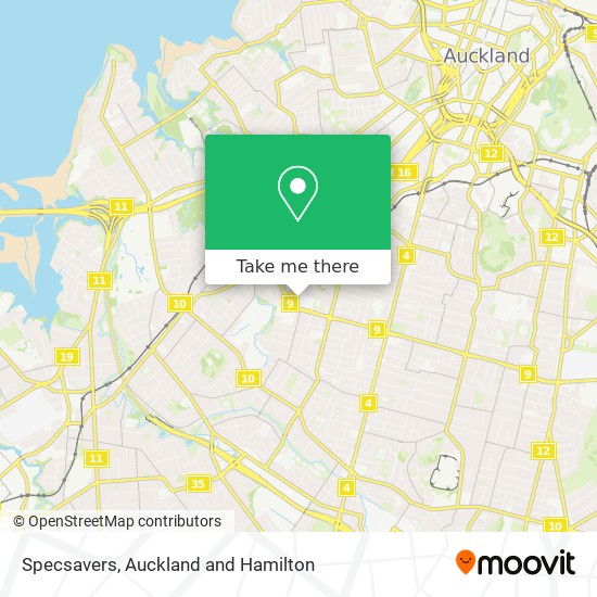 Specsavers map