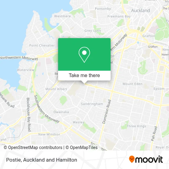 Postie map