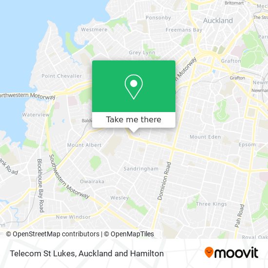 Telecom St Lukes map