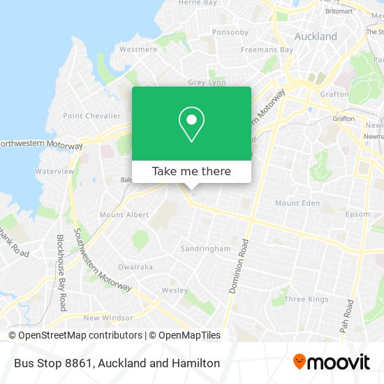 Bus Stop 8861 map