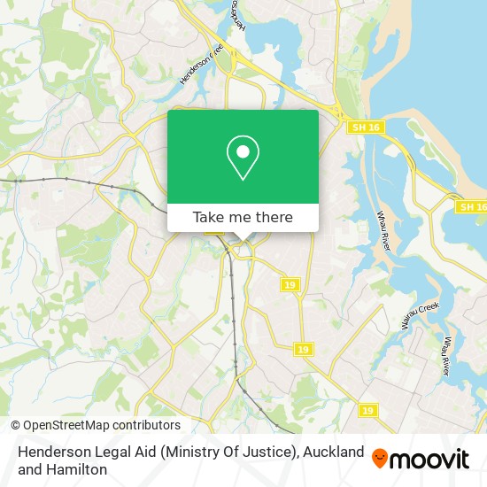 Henderson Legal Aid (Ministry Of Justice) map