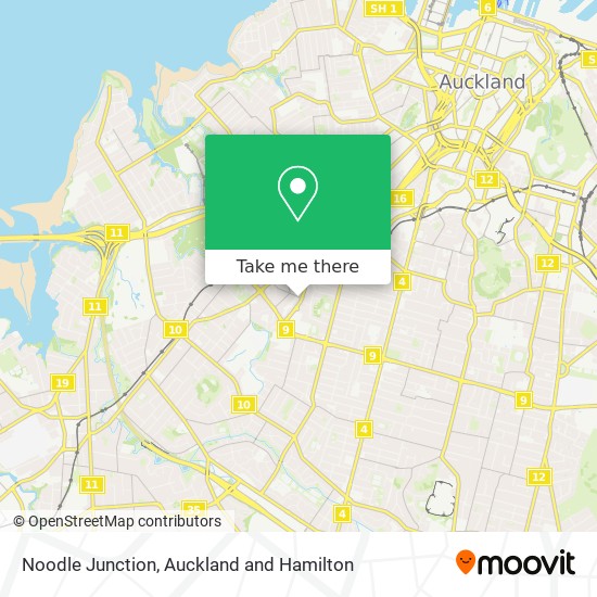 Noodle Junction map