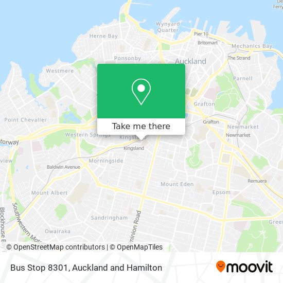 Bus Stop 8301 map