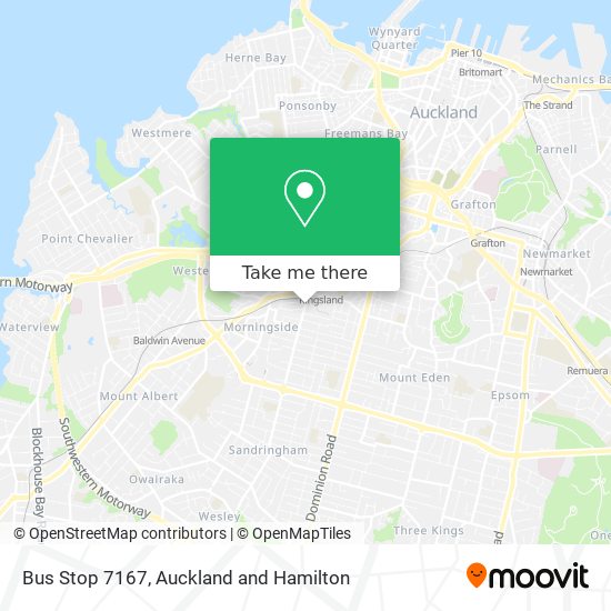 Bus Stop 7167 map