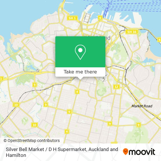 Silver Bell Market / D	H Supermarket map