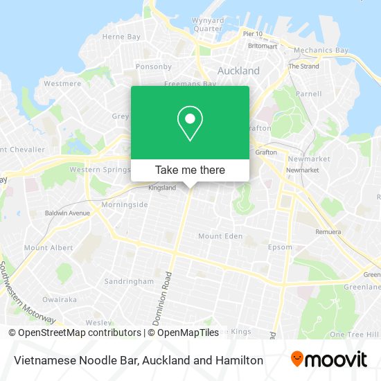 Vietnamese Noodle Bar map