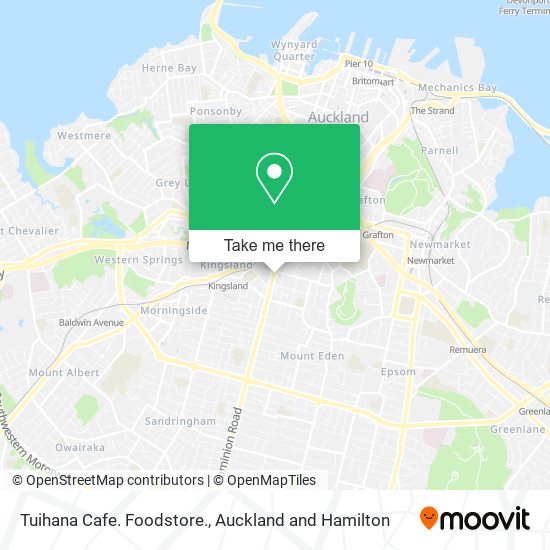 Tuihana Cafe. Foodstore. map