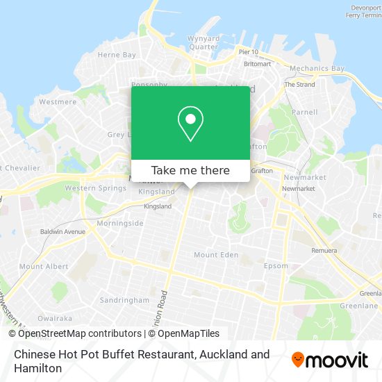 Chinese Hot Pot Buffet Restaurant map