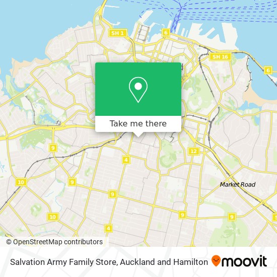 Salvation Army Family Store map