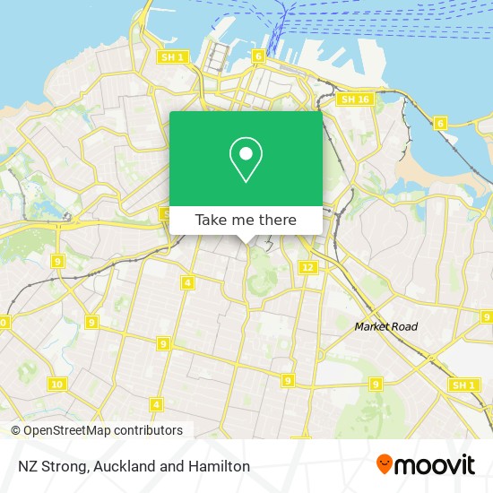 NZ Strong地图