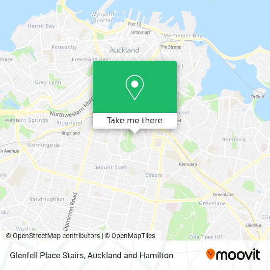 Glenfell Place Stairs map
