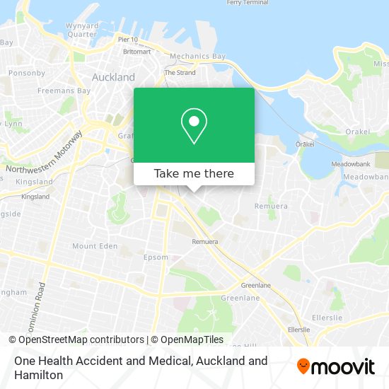 One Health Accident and Medical map