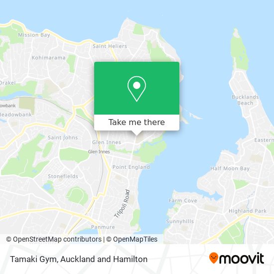 Tamaki Gym地图