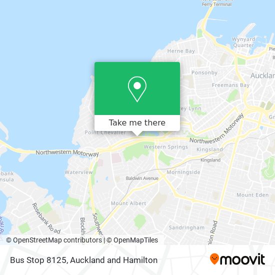 Bus Stop 8125 map