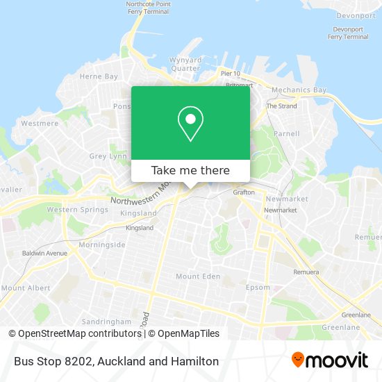 Bus Stop 8202 map