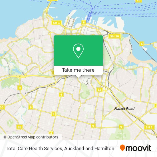 Total Care Health Services map