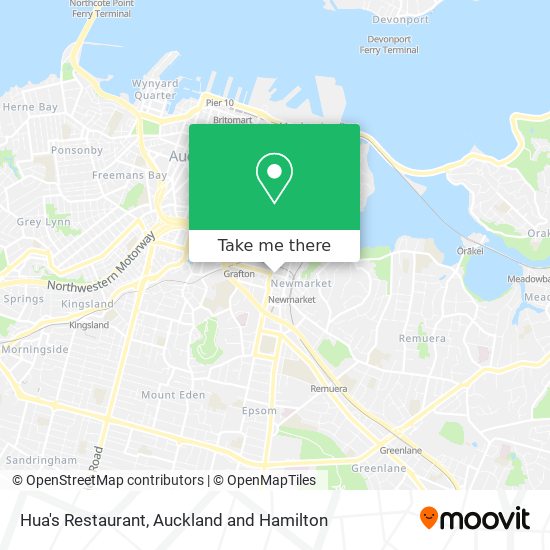 Hua's Restaurant map