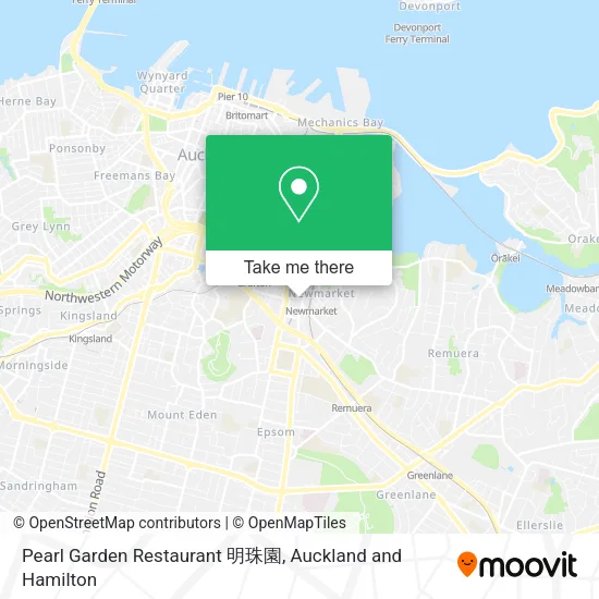 Pearl Garden Restaurant 明珠園 map